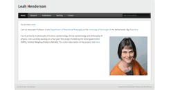 Desktop Screenshot of lhenderson.org